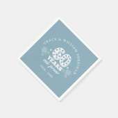 Forever 60th Wedding Jubileum Servet (Hoek)