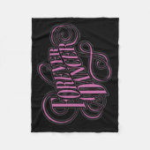 Forever A Dancer Fleece Deken (Voorkant)