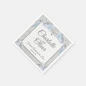 Forever Anchored In Love Wedding Napkin Servet (Hoek)