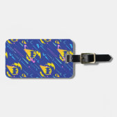 Forever Batman Bat Signal Pattern Bagagelabel (Voorkant horizontaal)