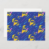 Forever Batman Bat Signal Pattern Briefkaart (Voorkant / Achterkant)
