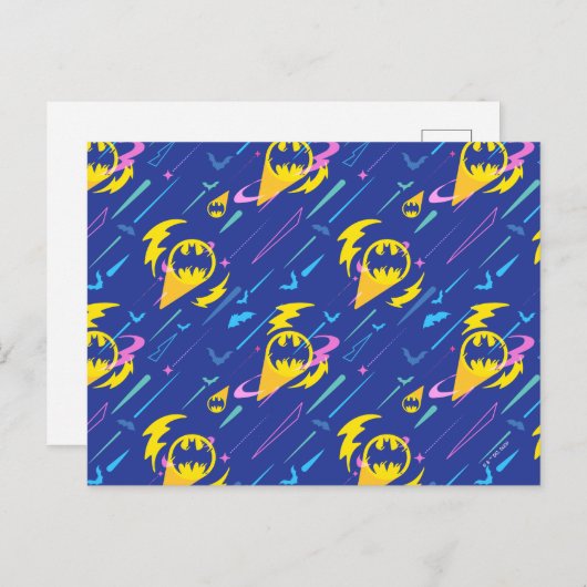 Forever Batman Bat Signal Pattern Briefkaart (Voorkant / Achterkant)