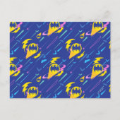 Forever Batman Bat Signal Pattern Briefkaart (Voorkant)