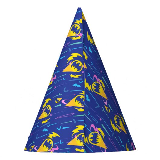 Forever Batman Bat Signal Pattern Feesthoedjes (Achterkant)