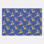 Forever Batman Bat Signal Pattern Inpakpapier Vel (Voorkant 2)