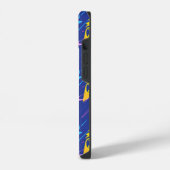 Forever Batman Bat Signal Pattern iPhone Hoesje (Linkerkant)