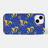 Forever Batman Bat Signal Pattern iPhone Hoesje (Achterkant horizontaal)