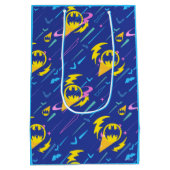 Forever Batman Bat Signal Pattern Medium Cadeauzakje (Achterkant)