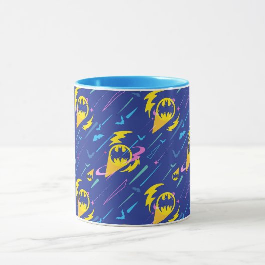 Forever Batman Bat Signal Pattern Mok (Midden)