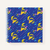 Forever Batman Bat Signal Pattern Notitieboek (Voorkant)