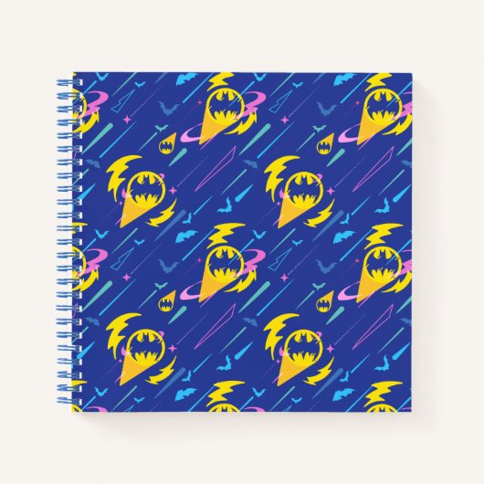 Forever Batman Bat Signal Pattern Notitieboek (Voorkant)