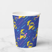 Forever Batman Bat Signal Pattern Papieren Bekers (Achterkant)