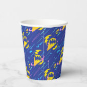 Forever Batman Bat Signal Pattern Papieren Bekers (Rechts)