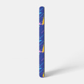 Forever Batman Bat Signal Pattern Samsung Galaxy Hoesje (Linkerkant)