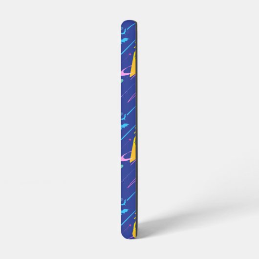 Forever Batman Bat Signal Pattern Samsung Galaxy Hoesje (Linkerkant)