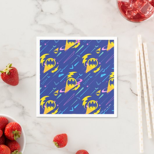 Forever Batman Bat Signal Pattern Servet (Insitu)