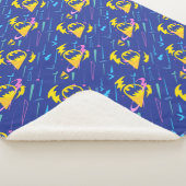 Forever Batman Bat Signal Pattern Sherpa Deken (3/4)