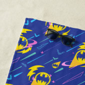 Forever Batman Bat Signal Pattern Strandlaken (In situ)