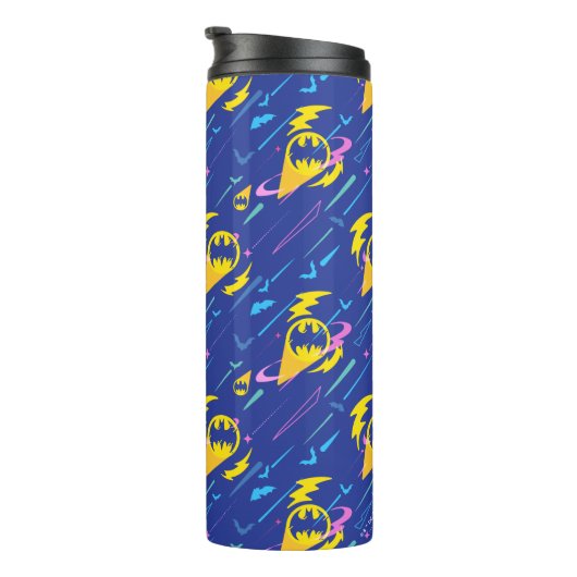 Forever Batman Bat Signal Pattern Thermosbeker (Geroteerd rechts)