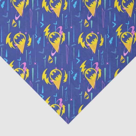 Forever Batman Bat Signal Pattern Tissuepapier (Detail)