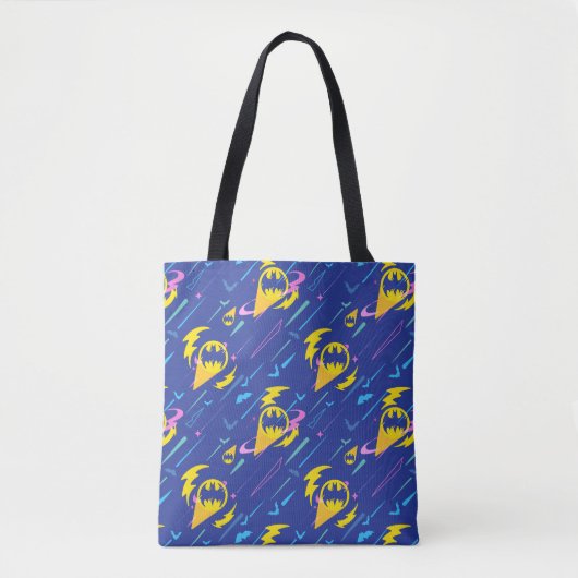 Forever Batman Bat Signal Pattern Tote Bag (Voorkant)
