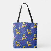 Forever Batman Bat Signal Pattern Tote Bag (Achterkant)