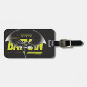 Forever Batman die grafisch bekijkt Bagagelabel (Voorkant horizontaal)