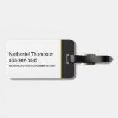 Forever Batman die grafisch bekijkt Bagagelabel (Achterkant horizontaal)