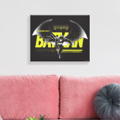 Forever Batman die grafisch bekijkt Canvas Afdruk (Insitu (Woonkamer))