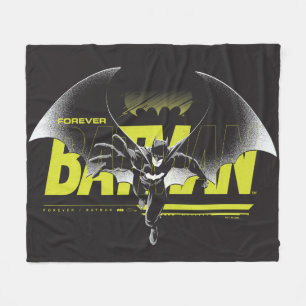 Forever Batman die grafisch bekijkt Fleece Deken