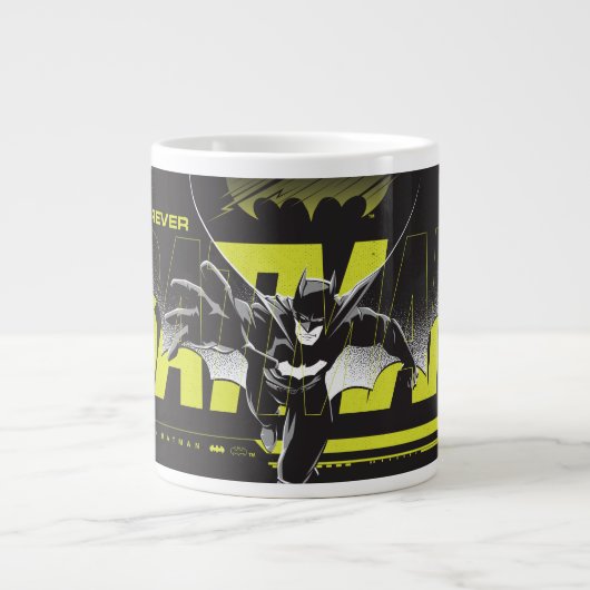 Forever Batman die grafisch bekijkt Grote Koffiekop (Voorkant)