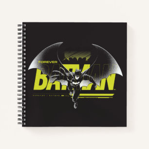 Forever Batman die grafisch bekijkt Notitieboek