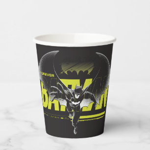 Forever Batman die grafisch bekijkt Papieren Bekers
