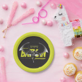 Forever Batman die grafisch bekijkt Papieren Bordje (Feest)