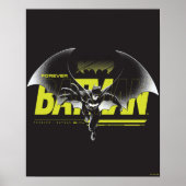 Forever Batman die grafisch bekijkt Poster (Voorkant)