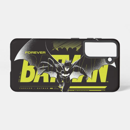 Forever Batman die grafisch bekijkt Samsung Galaxy Hoesje (Achterkant horizontaal)