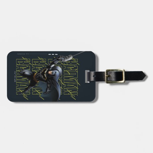 Forever Batman Grappling Hook Bagagelabel (Voorkant horizontaal)