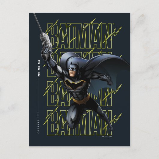 Forever Batman Grappling Hook Briefkaart (Voorkant)