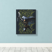 Forever Batman Grappling Hook Canvas Afdruk (Insitu (Houten vloer))