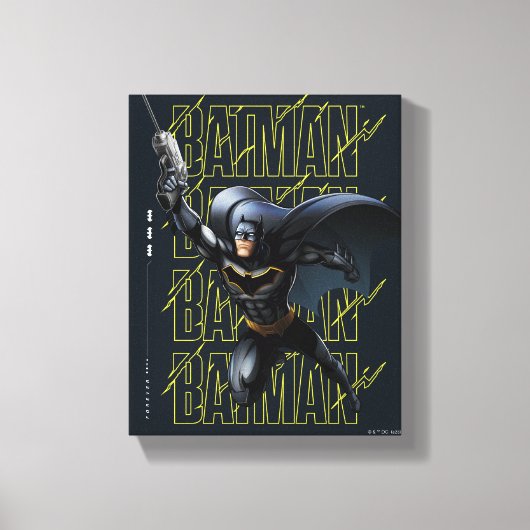 Forever Batman Grappling Hook Canvas Afdruk (Voorkant)