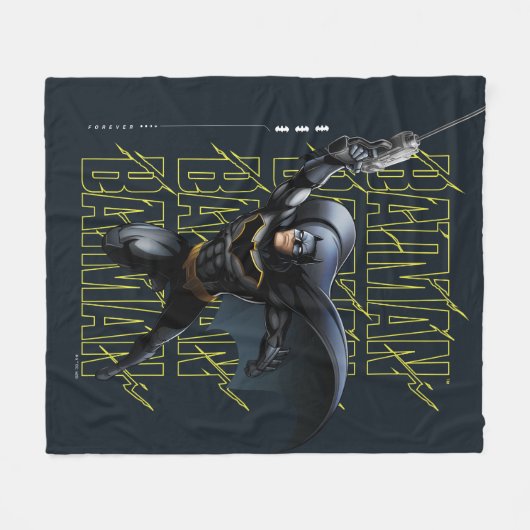Forever Batman Grappling Hook Fleece Deken (Voorkant (Horizontaal))