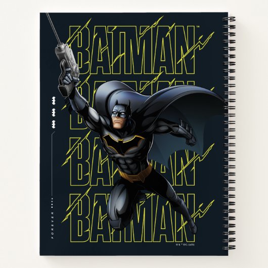 Forever Batman Grappling Hook Notitieboek (Achterkant)