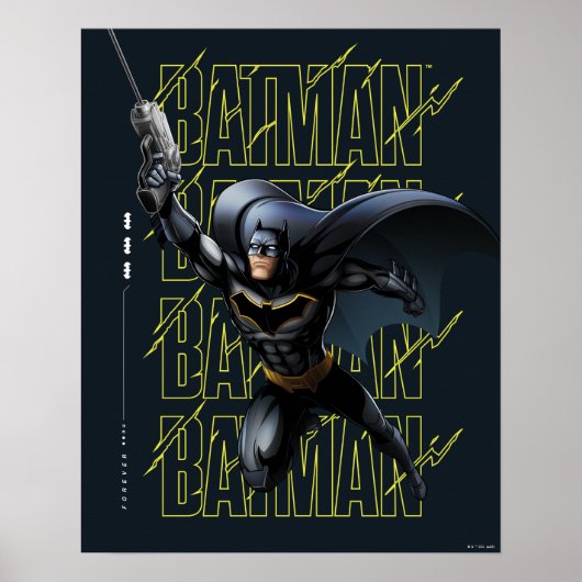 Forever Batman Grappling Hook Poster (Voorkant)