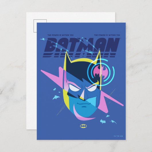 Forever Batman licht op kop Grafisch Briefkaart (Voorkant / Achterkant)