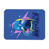 Forever Batman licht op kop Grafisch Magneet (Horizontaal)