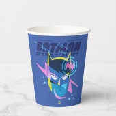 Forever Batman licht op kop Grafisch Papieren Bekers (Achterkant)