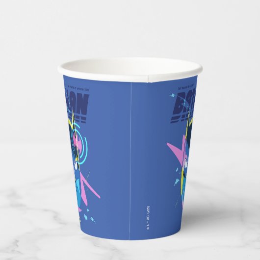 Forever Batman licht op kop Grafisch Papieren Bekers (Rechts)