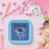 Forever Batman licht op kop Grafisch Papieren Bordje (Feest)