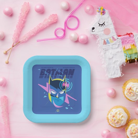 Forever Batman licht op kop Grafisch Papieren Bordje (Feest)