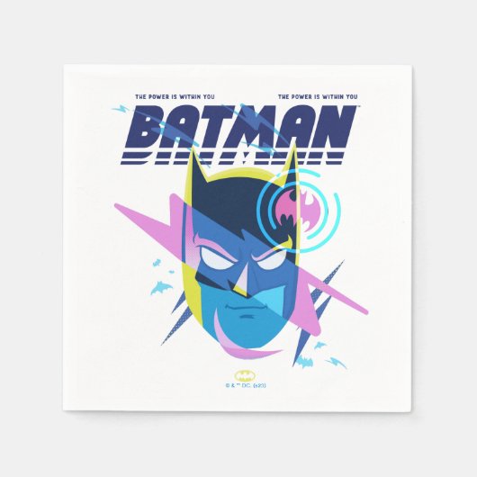 Forever Batman licht op kop Grafisch Servet (Voorkant)